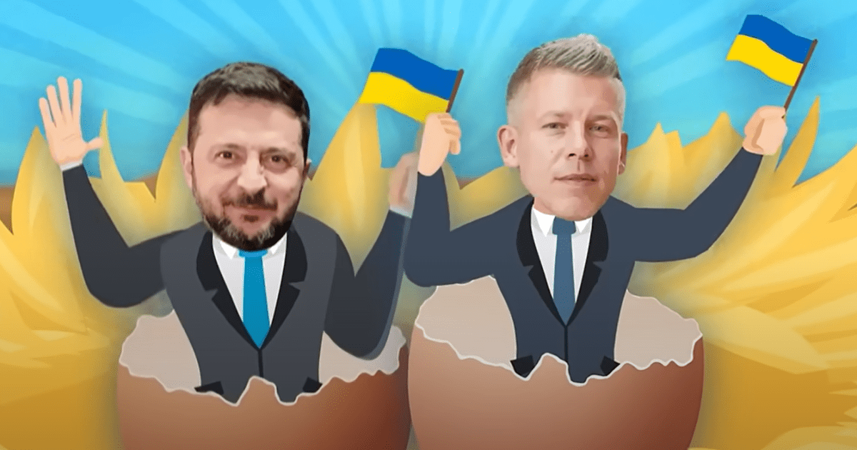 в Венгрии выпустили антиукраинскую рекламу с Зеленским и соперником Орбана (видео)