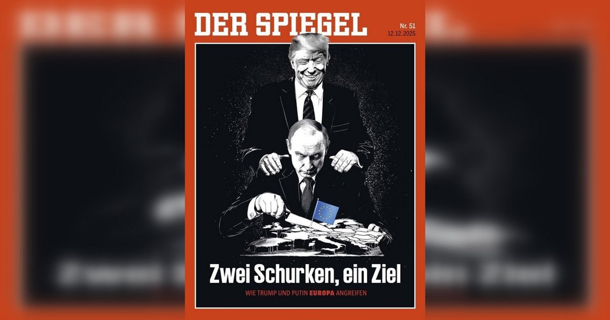 Der Spiegel вышел с Трампом и Путиным на обложке