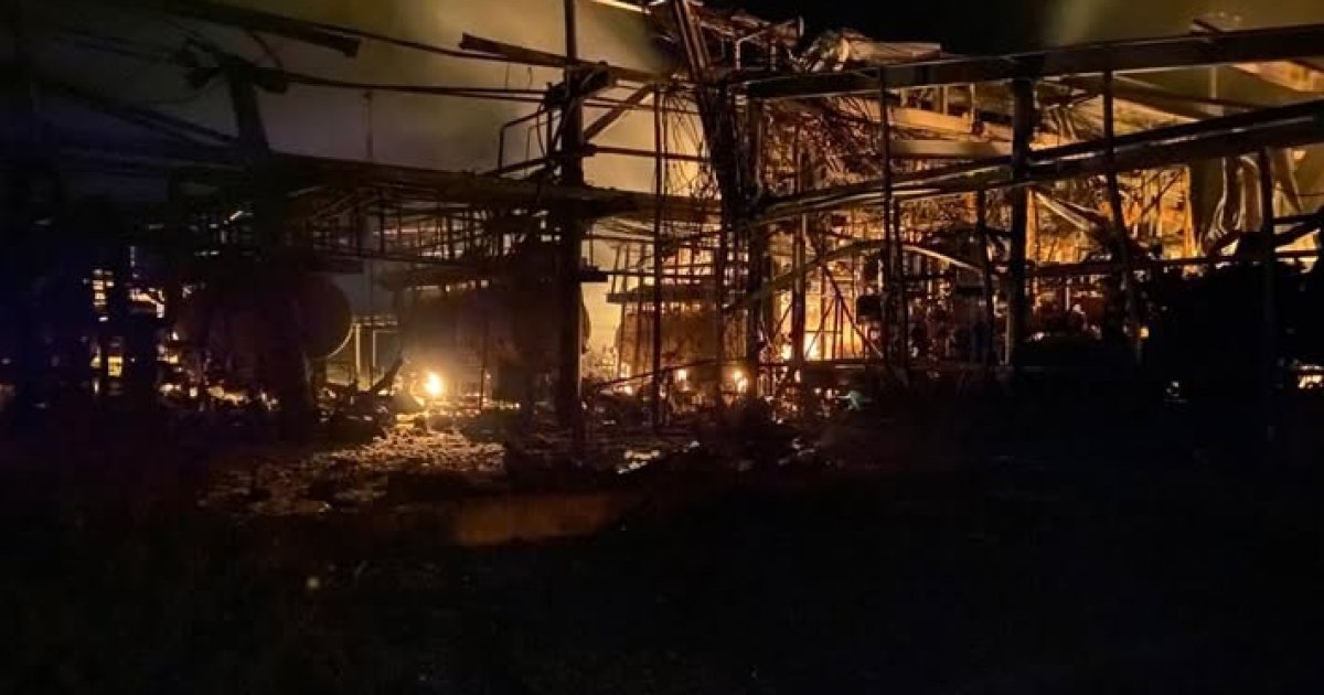 Россия атаковала газодобывающий объект в Харьковской области