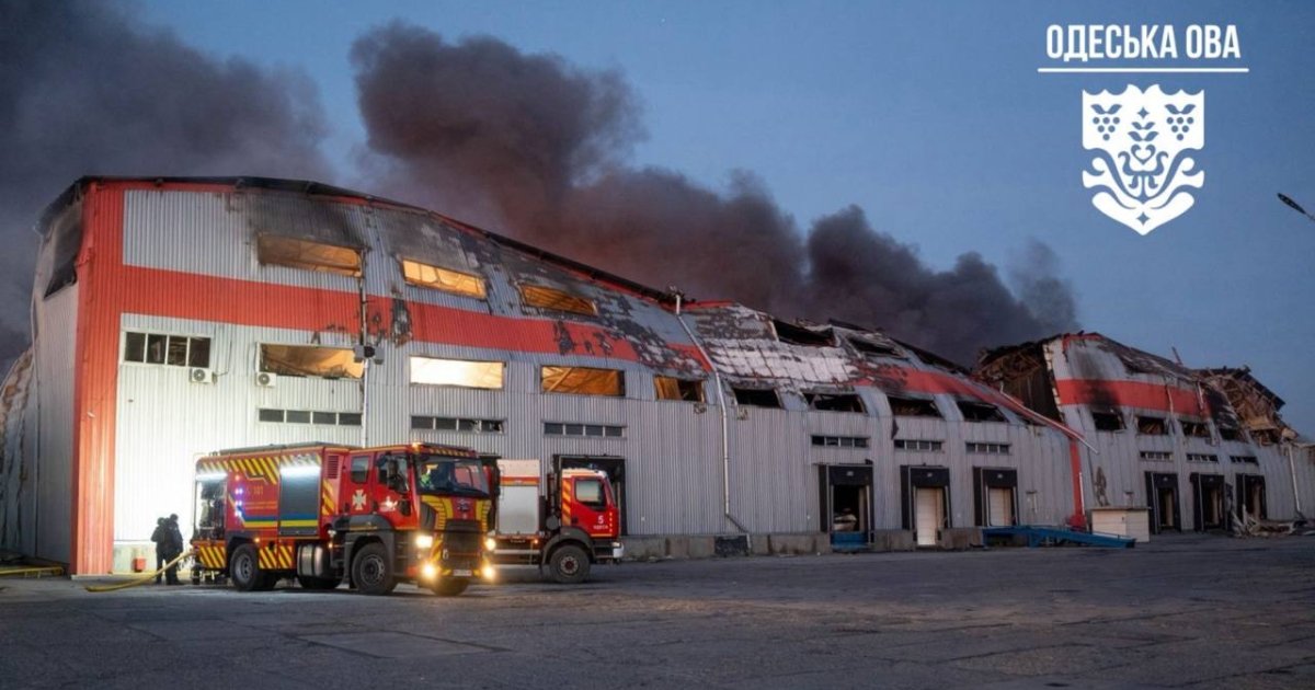 Россия уничтожила склад с бойлерами и обогревателями в Одесской области (фото)
