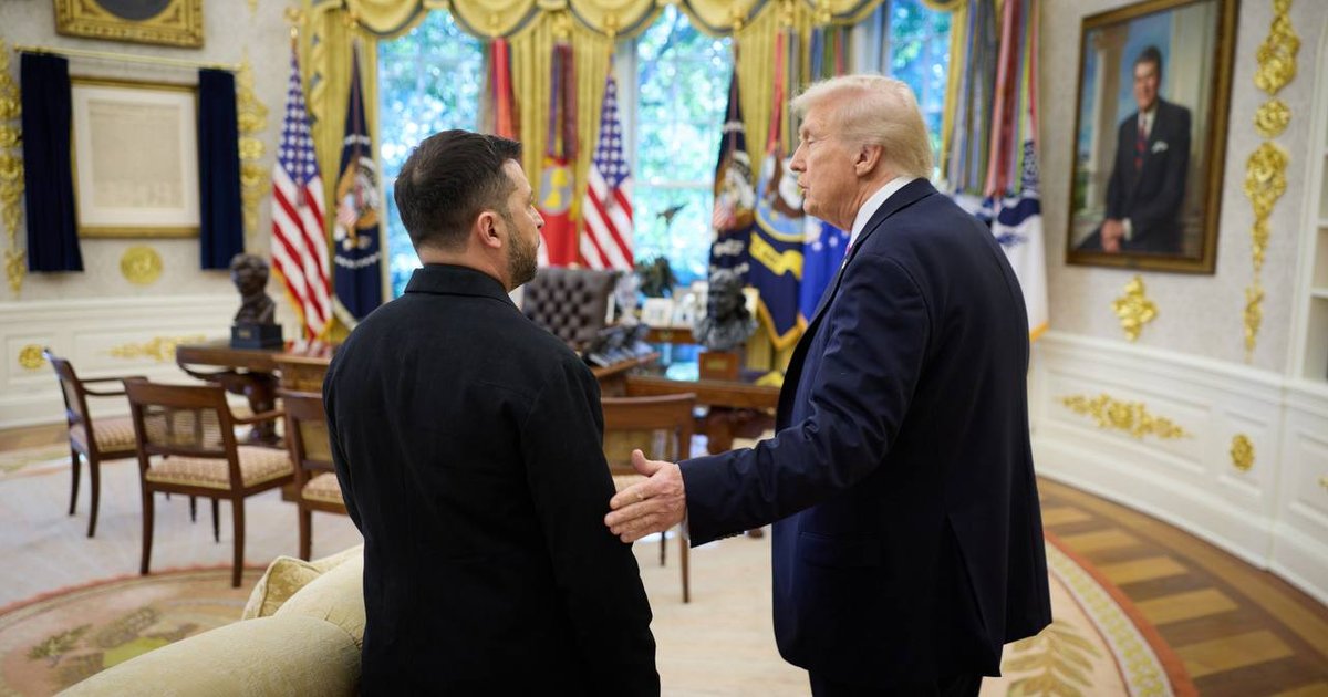 Трамп рассказал о возможности заключения мирного соглашения во время визита Зеленского