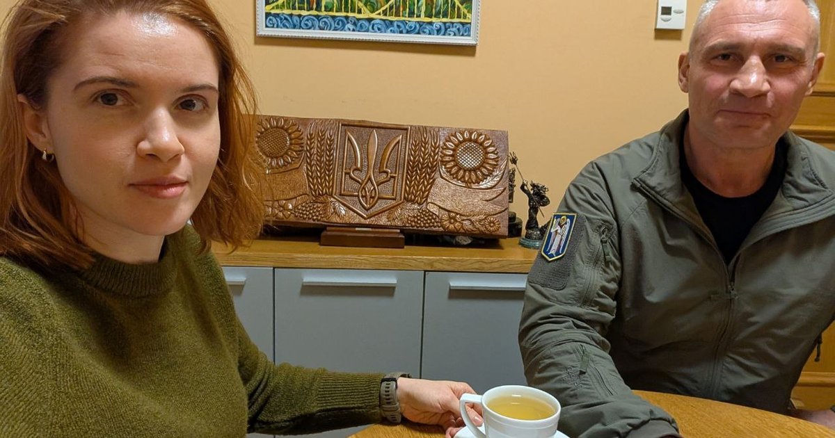 Безуглая встретилась с Кличко в КГГА несмотря на спор (фото)