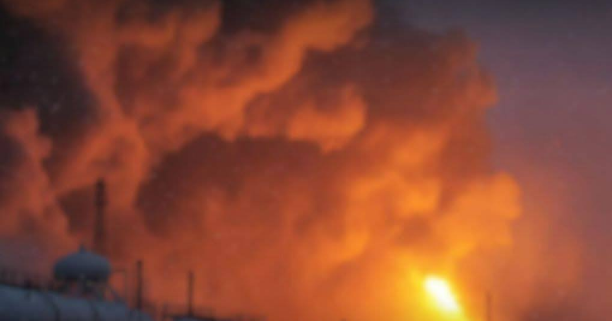 Российские войска ударили по газодобывающему объекту в Харьковской области