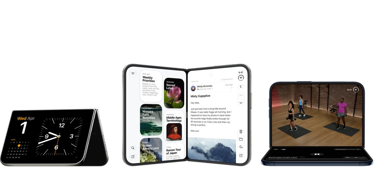 Apple представила первый складной iPhone Duo за $1999